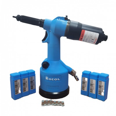 M3-M12 2000n Full Force Air Hydraulic Rivet Nut Gun